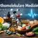 Orthomolekulare Medizin mit Vitaminen, Mineralstoffen und Mikronährstoffen – symbolische Darstellung biochemischer Therapieansätze