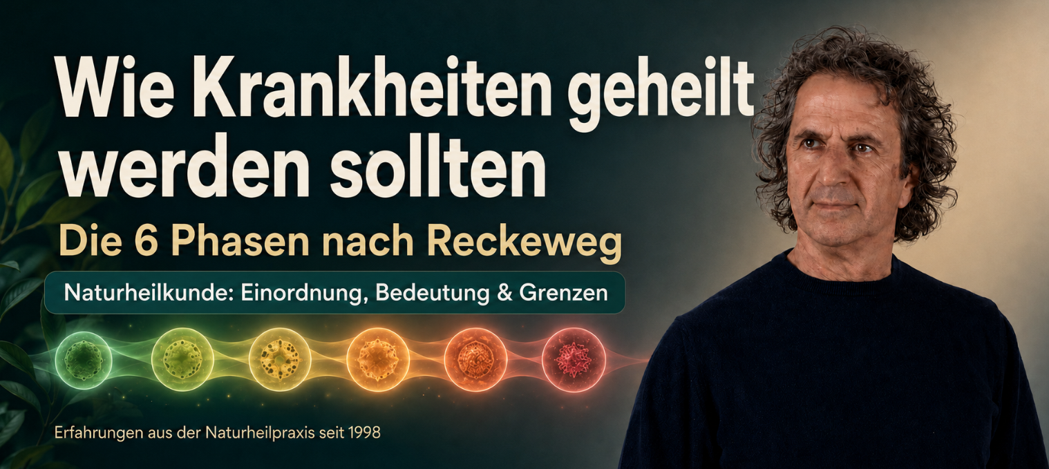 Wie Krankheiten geheilt werden sollten – die 6 Phasen nach Reckeweg naturheilkundlich erklärt von René Gräber