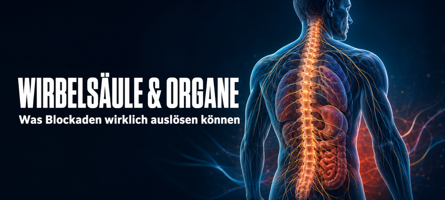 Wirbelsäule und Organe – mögliche Auswirkungen von Wirbelblockaden auf den Körper