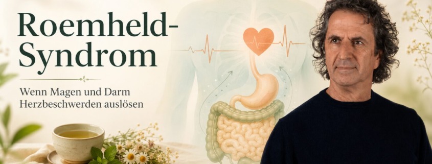 Roemheld-Syndrom mit Magen-Darm-Darstellung, Herzrhythmus und René Gräber – wenn Verdauungsbeschwerden das Herz belasten